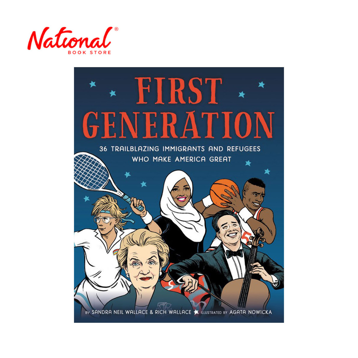 First Generation By Sandra Neil Wallace - Hardcover - Biography - Books for Kids