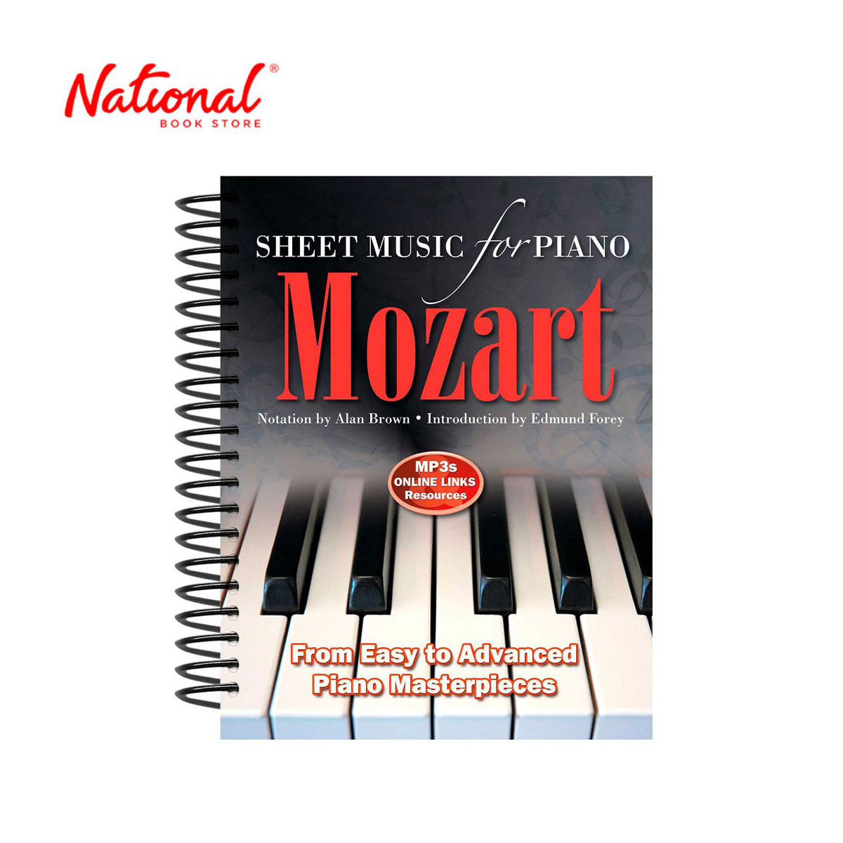 Mozart : From Easy To Intermediate Piano Masterpieces (Sheet Music) by Alan Brown - Trade Paperback
