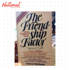 Friendship Factor by Alan Loy Mcginnis - Trade Paperback - Health & Fitness - Self-Help