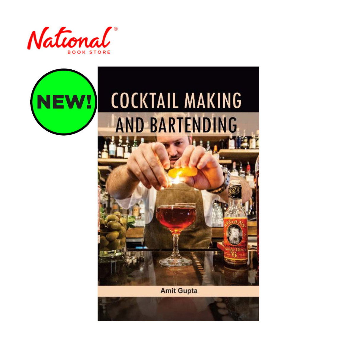 Cocktail Making and Bartending by Amit Gupta - Trade Paperback - Culinary Books