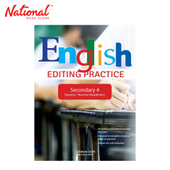 English Editing Practice Secondary 4 by Graham Scott - Trade Paperback - High School Books