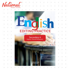 English Editing Practice Secondary 4 by Graham Scott - Trade Paperback - High School Books