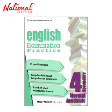 English Examination Practice Secondary 4 by Uma Venkat - Trade Paperback - College Books
