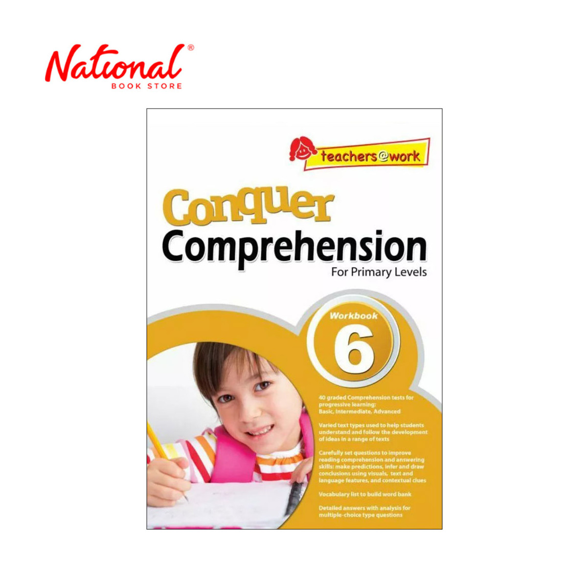 Conquer Comprehension for Primary Levels Workbook 6 by Angela Leu - Trade Paperback - Elementary