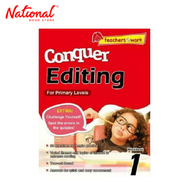 Conquer Editing for Primary Levels Workbook 1 by J. Lee - Trade Paperback - Elementary Books