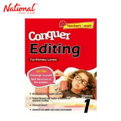 Conquer Editing for Primary Levels Workbook 1 by J. Lee - Trade Paperback - Elementary Books