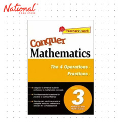 Conquer: Mathematics for Primary Levels Book 3 by Tan Yuwen - Trade Paperback - Elementary Books