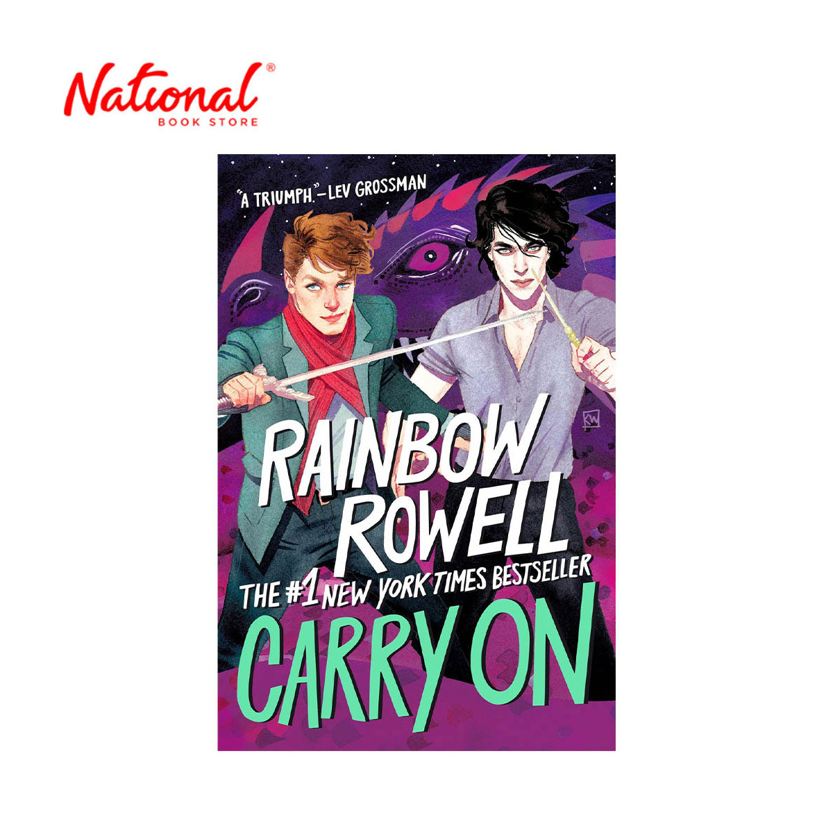 Carry On by Rainbow Rowell - Trade Paperback - Teens Fiction - Young Adult