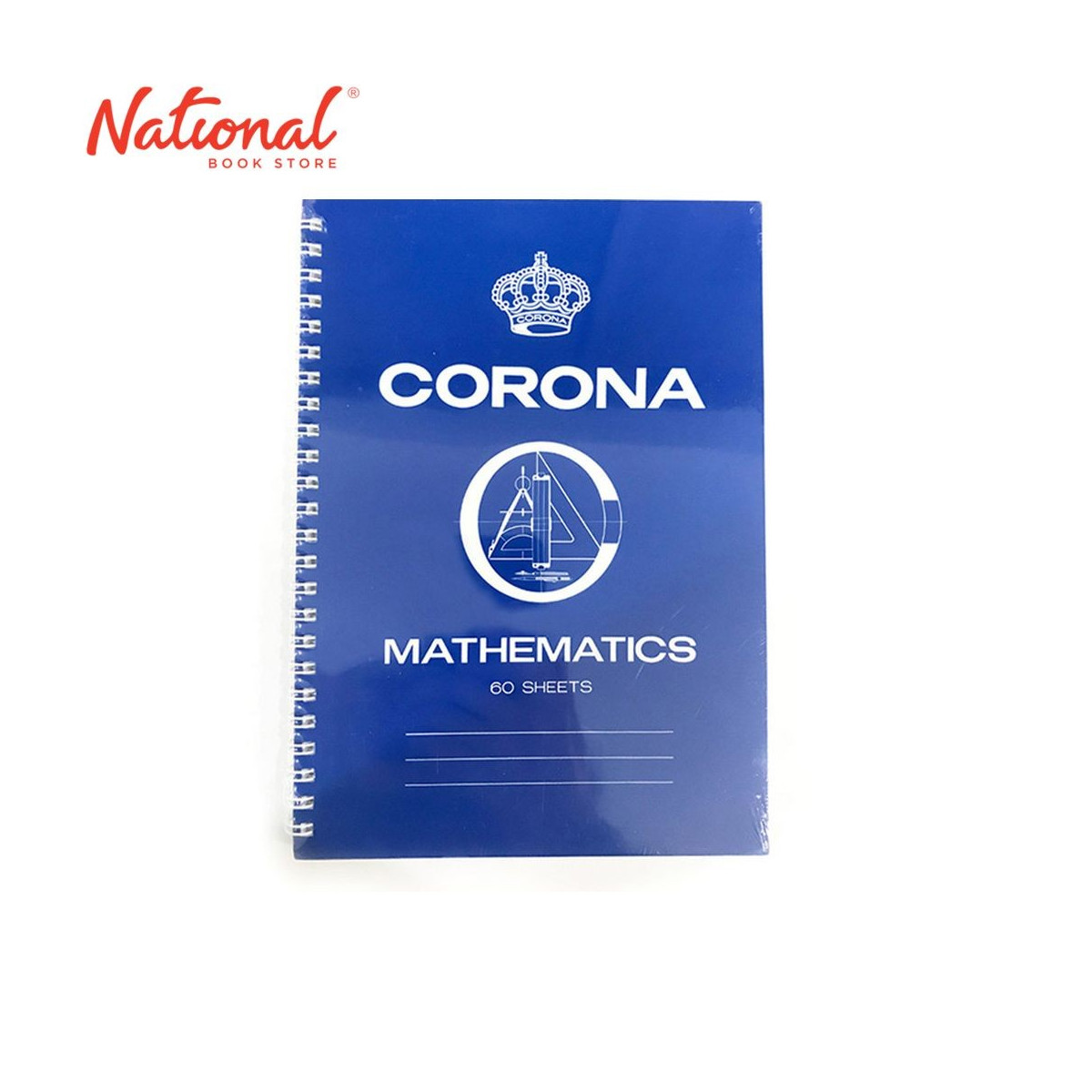 CORONA MATH NOTEBOOK CMTDW0660 6X8.5 60S SPIRAL