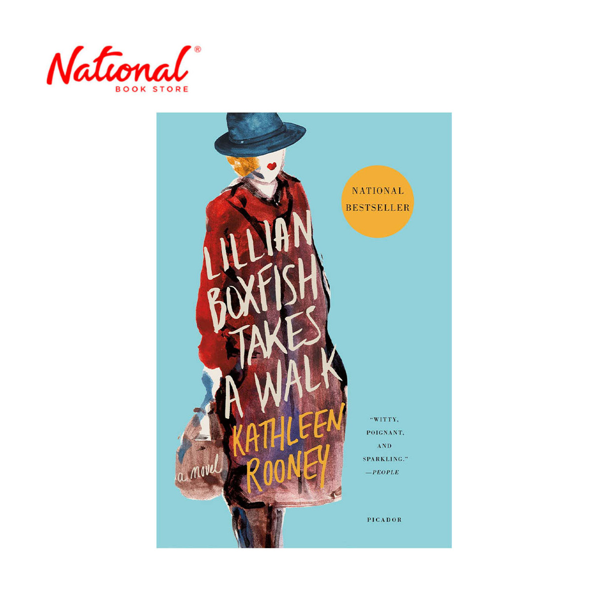 Lillian Boxfish Takes A Walk: A Novel by Kathleen Rooney - Trade Paperback - Contemporary Fiction