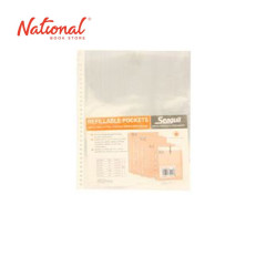 SEAGULL CLEARBOOK REFILL 02228 SHORT 10SHEETS 23HOLES FOR...
