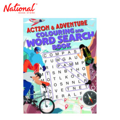 Action & Adventure Coloring And Word Search Book by Lake...