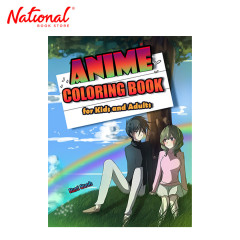 Anime Coloring Book for Kids and Adults by Ruri Suoh -...