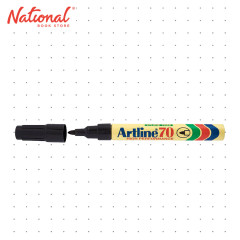 Artline EK70 Permanent Marker 1.5mm, Black Bullet - Writing Supplies - School & Office Supplies
