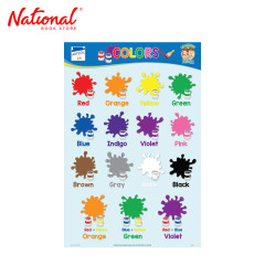 Colors Poster (ET-336) by JC Lucas Creative Prods. Inc. - Academic - Elementary - Visual Aids