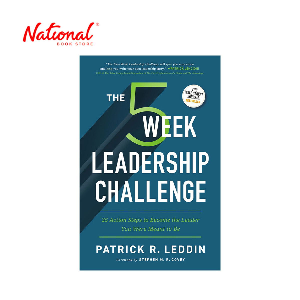 Five Week Leadership Challenge by Patrick R. Leddin - Hardcover - Non-Fiction - Management