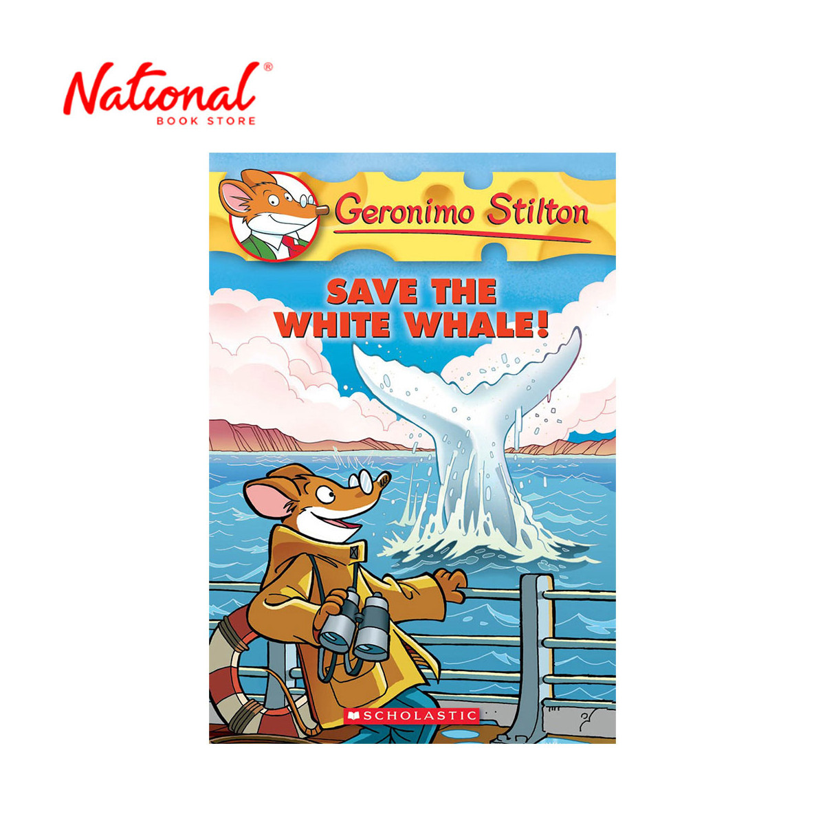 Geronimo Stilton 45: Save The White Whale! By Geronimo Stilton - Trade Paperback - Children's
