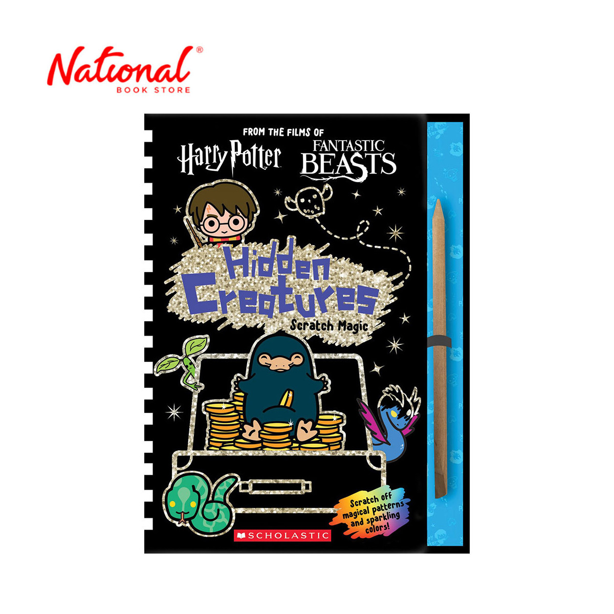 Hidden Creatures: Scratch Magic by Scholastic - Trade Paperback - Children's - Fiction
