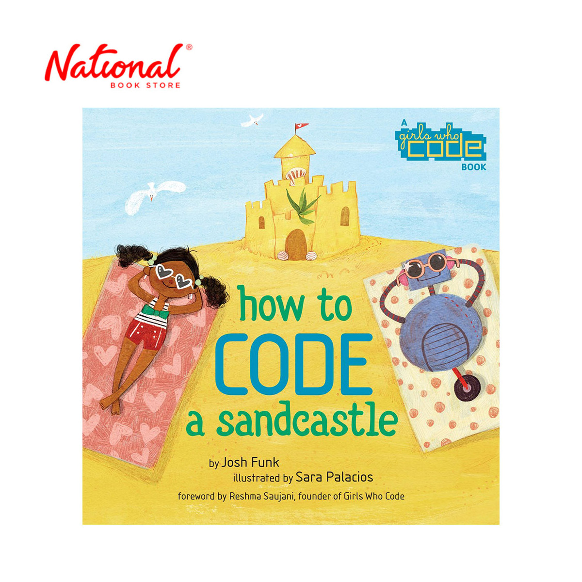 How to Code A Sandcastle by Josh Funk - Hardcover - Children's - Preschool - Picture Books