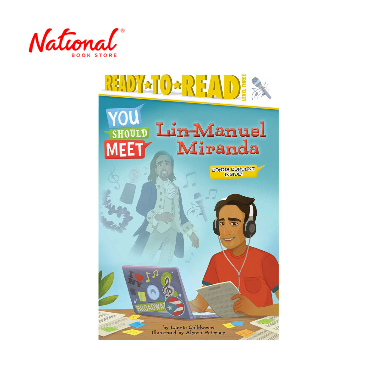 Lin Manuel Miranda: Ready To Read Level 3 by Laurie Calkhoven - Trade Paperback - Children's