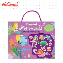 Magical Mermaids Activity Case With Bubble Stickers by Lake Press - Hardcover - Children's - Hobbies
