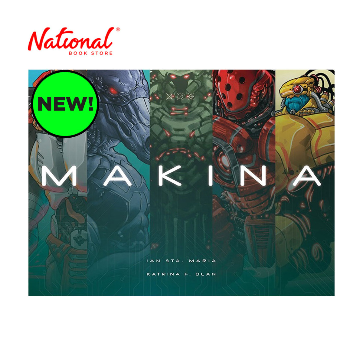 Makina by Ian Sta. Maria & Katrina Olan - Trade Paperback - Philippine Fiction & Literature - Wattpad
