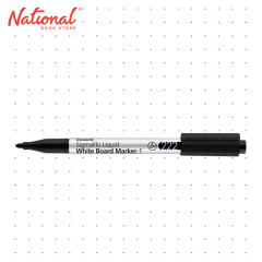 Monami Whiteboard Marker Liquid Ink Black Fine 222 - Writing Supplies - School & Office Supplies
