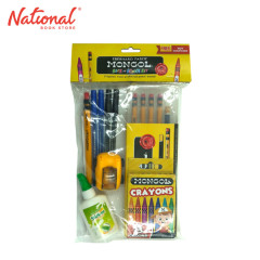 Mongol Back-to-School Kit with Free Toy Sharpener -...