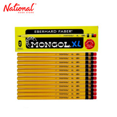 Mongol Pencil with Eraser No.2 xL 12 Pieces - Writing Supplies - Back to School Supplies