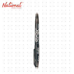 Pilot Frixion Rollerball Pen 0.5mm Black BLFR5 - Writing Supplies - School & Office Supplies