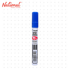 Pilot Super Color Permanent Marker Broad Blue SCB - Writing Supplies - School & Office Supplies