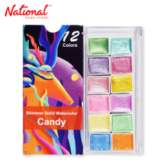 Seamiart Watercolor Pan Set NWLJSSC-12 Candy 12 Colors...
