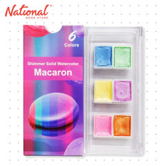 Seamiart Watercolor Pan Set NWLJSSC-6 Macaron 6 Colors Portable - Arts & Crafts Supplies