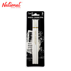 Seamiart White Charcoal Pencil SA-BAITANBI-3P 3 Piece Set...