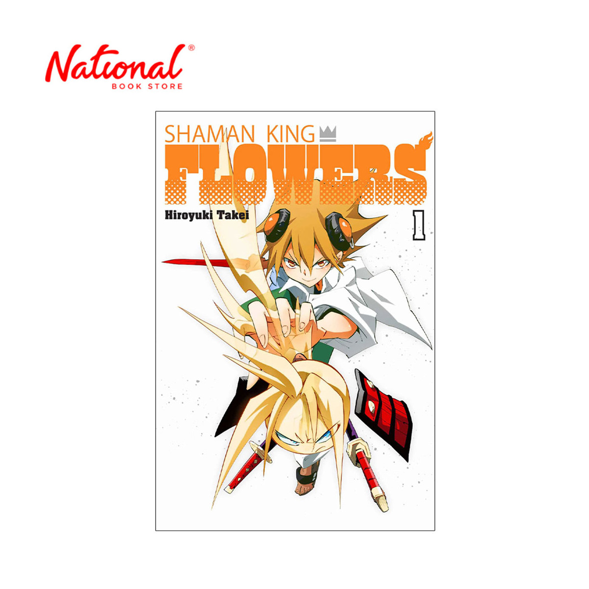 Shaman King: Flowers 1 by Hiroyuki Takei - Trade Paperback - Teens Fiction - Manga