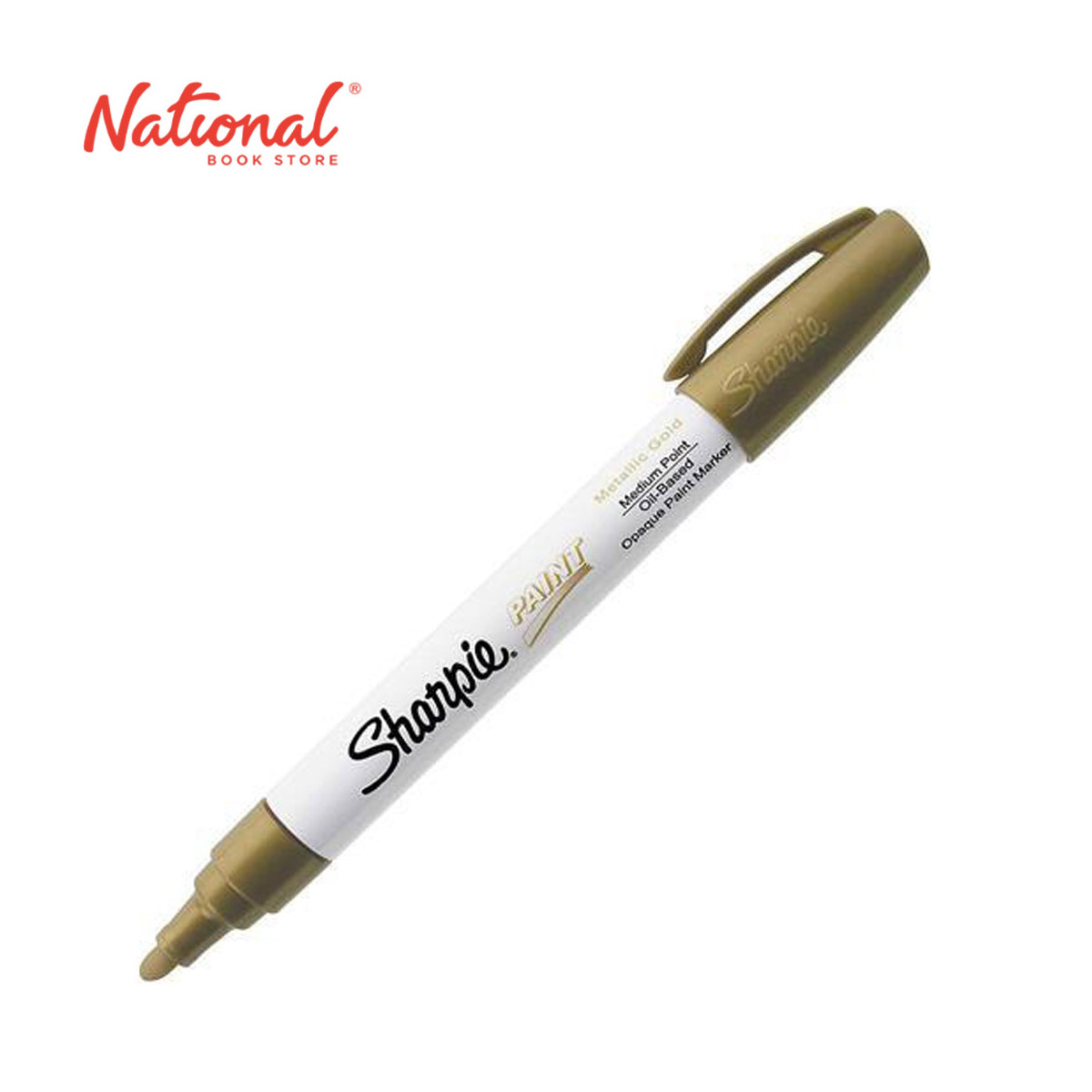 Sharpie Paint Marker Medium Oil Based, Gold - Writing Supplies - Art Supplies