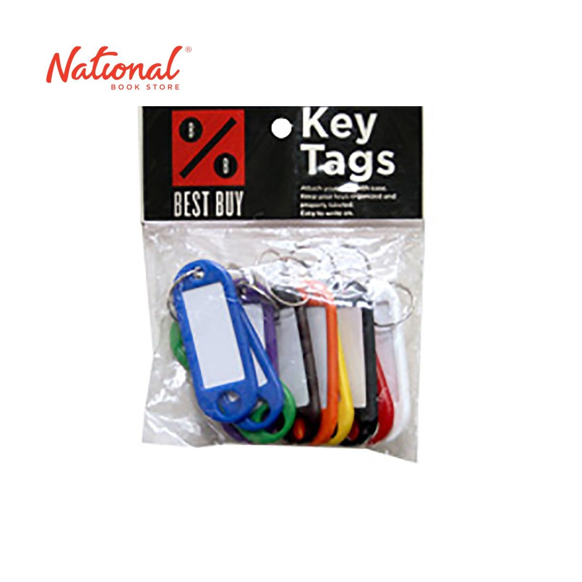 BEST BUY KEY TAGS ASO ASSORTED COLOR O-HOOK 10S