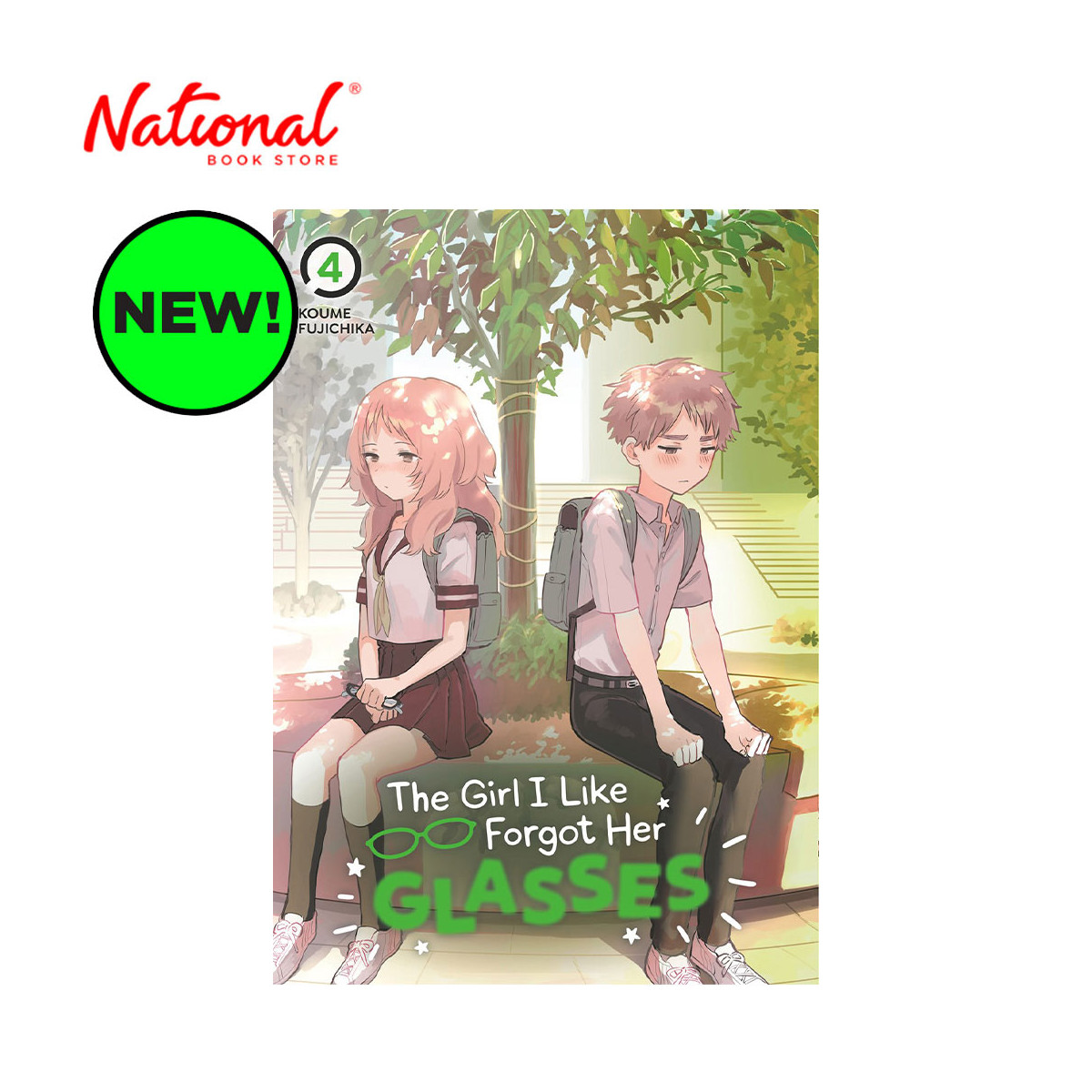 The Girl I Like Forgot Her Glasses 04 by Koume Fujichika - Trade Paperback - Teens Fiction - Manga