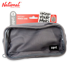 Zipit Pocket Pencil Case HNHPR-1 Grey Half and Half -...