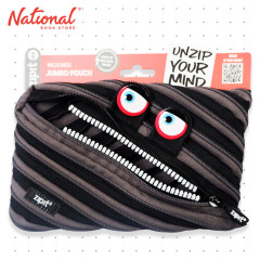 Zipit Wildings Jumbo Pouch ZTMJ-WD-BG, Black - Bags & Cases - Gift Items for Kids