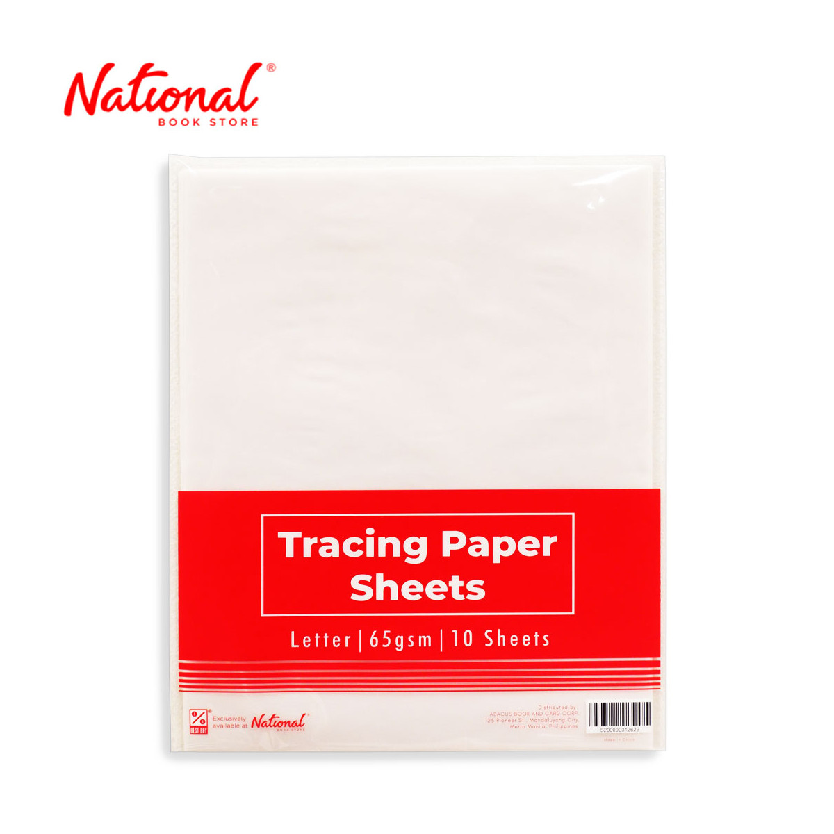 Best Buy Tracing Paper Letter 10 Sheets HP-240509-1 - School & Office Supplies