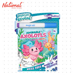 Magic Reveal: Adorable Axolotls Magic Ink - Trade Paperback - Activity Book for Kids