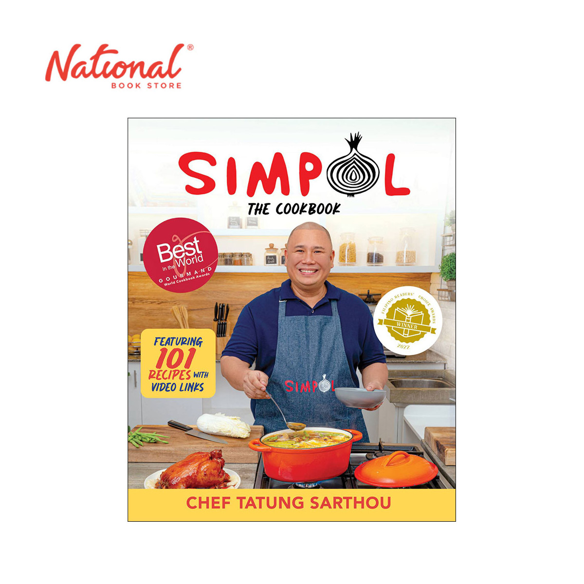 Simpol The Cookbook by Chef Tatung Sarthou - Trade Paperback - Philippine Cooking