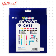 M&G Colored Pencil AWP343A2 24 Colors So Many Cats - Arts & Crafts Supplies