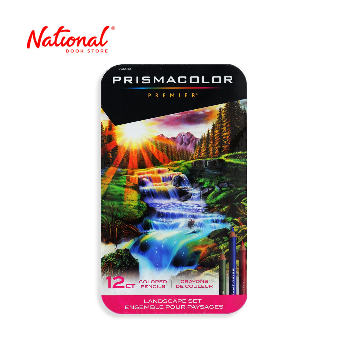 Prismacolor Colored Pencil 4023492 12 Colors - Landscape Tin - Arts & Crafts Supplies
