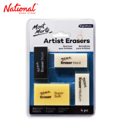 Mont Marte Artist's Eraser Pack 4 pieces - Arts & Crafts...
