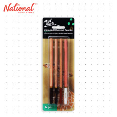 Mont Marte Charcoal Pencil Set MPN0085 4 pieces Colored - Arts & Crafts Supplies