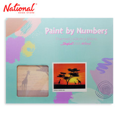 Skylar Paint By Numbers FR022 Framed 40x50cm African Sunset - Arts & Crafts