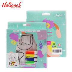 Skylar Diy Apron Kit AP-003 with Color Pen Space - Arts & Crafts Supplies