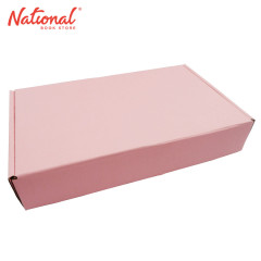 Mailer Box 265x160x47mm Pastel Pink Collapsed - Packaging Supplies